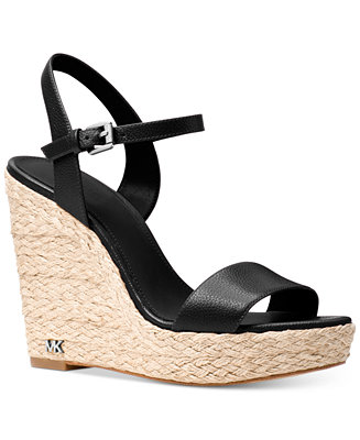 Michael Kors Jill Espadrille Wedge Sandals - Macy's
