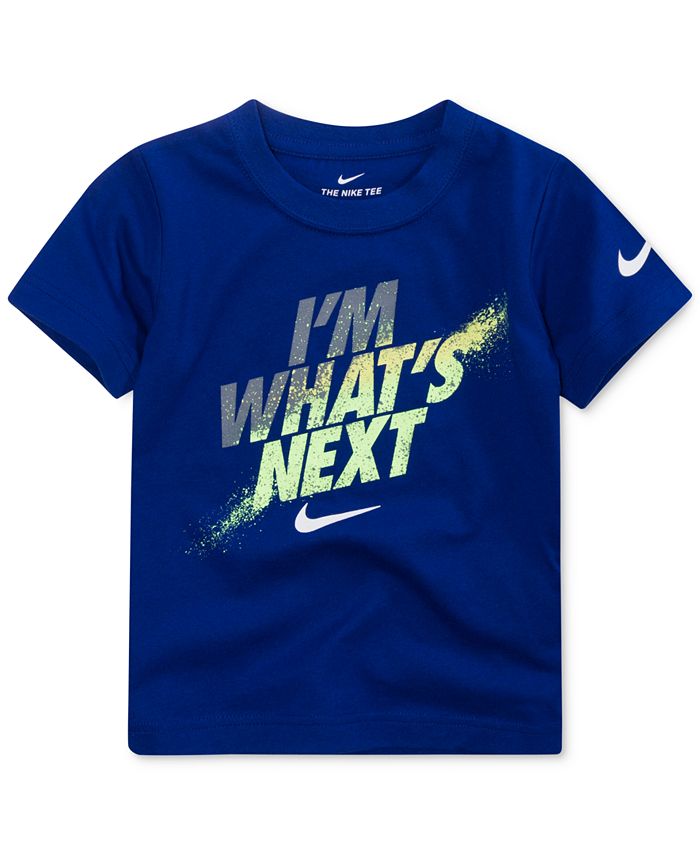Nike Graphic-Print Cotton T-Shirt, Little Boys - Macy's