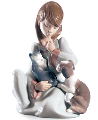 Lladró - Cat Nap Figurine