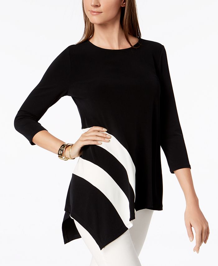 Macy's hot sale asymmetrical tops