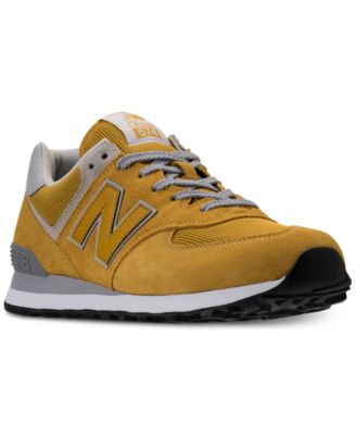 new balance wl574 mens yellow