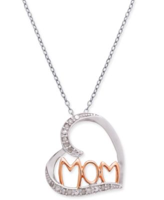 mom necklace macys