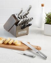 KitchenAid KKFSS16CS Architect Series 16-Pc. Stainless Steel Cutlery Set,  Created for Macy's - Macy's