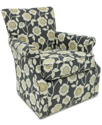 Furniture - Corilee Fabric Swivel Chair