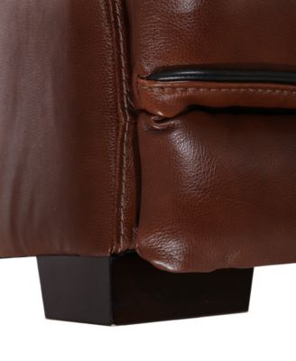 Myars 47&amp;quot; Leather Chair, Created for Macy&#39;s