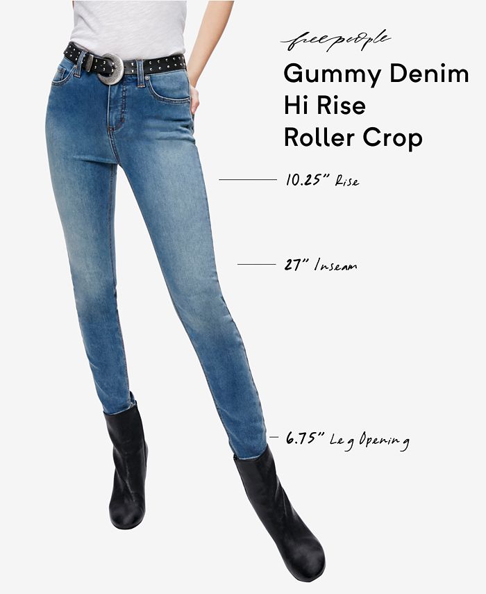 Free People Gummy High-Rise Skinny Jeans - Macy's