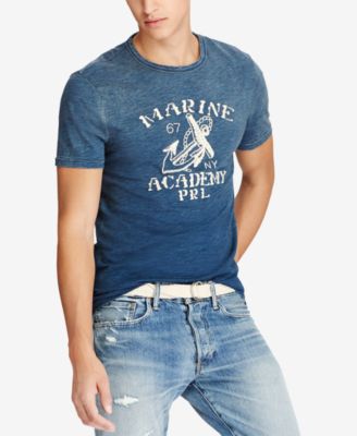 Polo Ralph Lauren Men's Custom Slim Fit Graphic T-Shirt Macy's