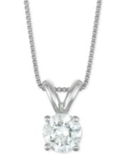 Macys diamond pendant shop sale