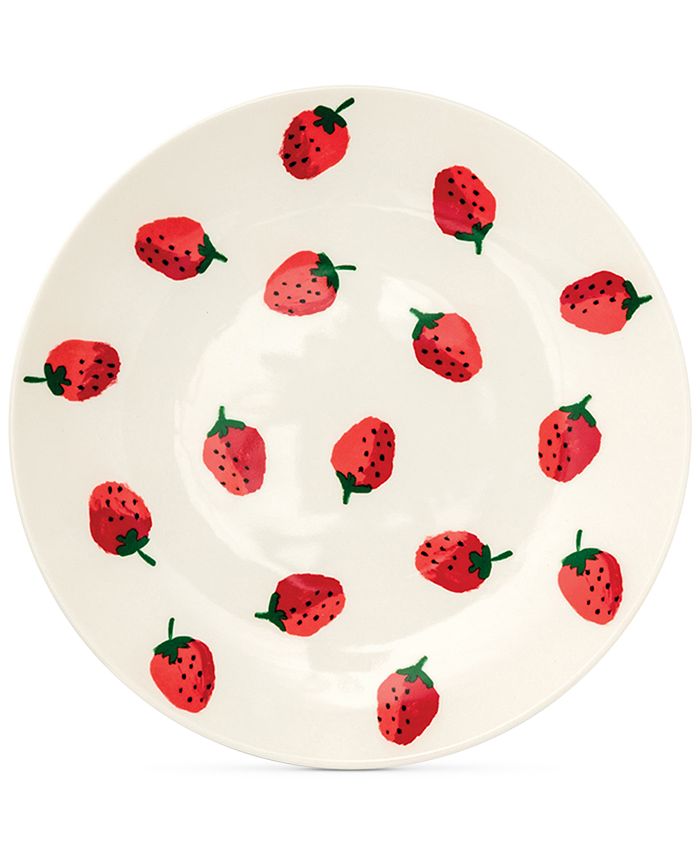 kate spade new york Dinner Plate, Strawberries Macy's