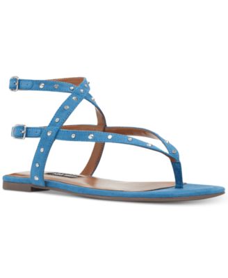 nine west studded sandals