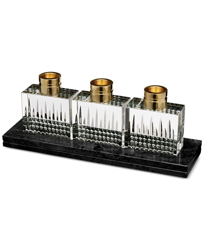 Waterford Lismore Diamond Candlesticks With Base, Set of 3 Macy's