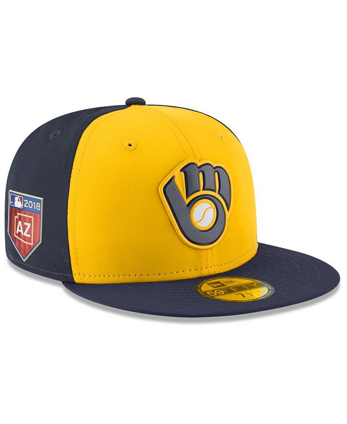 New Era Milwaukee Brewers Spring Training Pro Light 59Fifty Fitted Cap