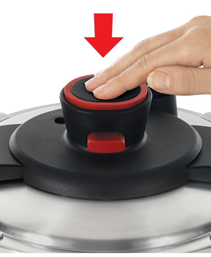 TFal Clipso Stainless Steel 8Qt. Pressure Cooker Macy's