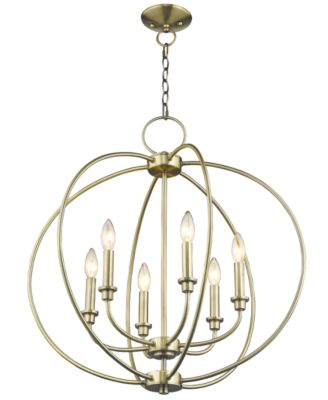 Milania 6- Light Metal Chandelier