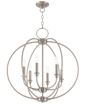 Milania 6- Light Metal Chandelier