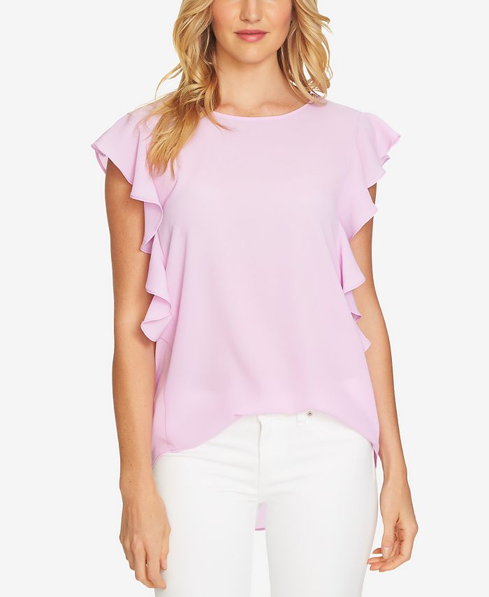 CeCe Ruffled Top - Macy's