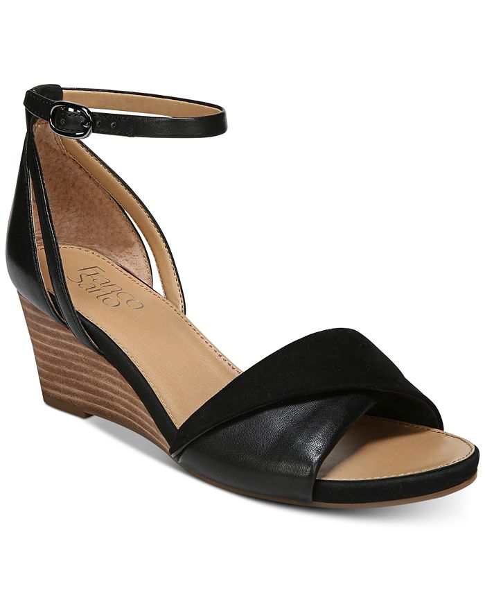 Franco Sarto Deirdra Wedge Sandals - Macy's