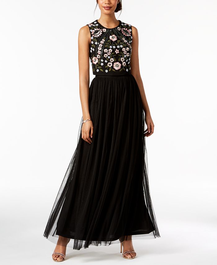 Adrianna Papell 2-Pc. Embellished Gown - Macy's