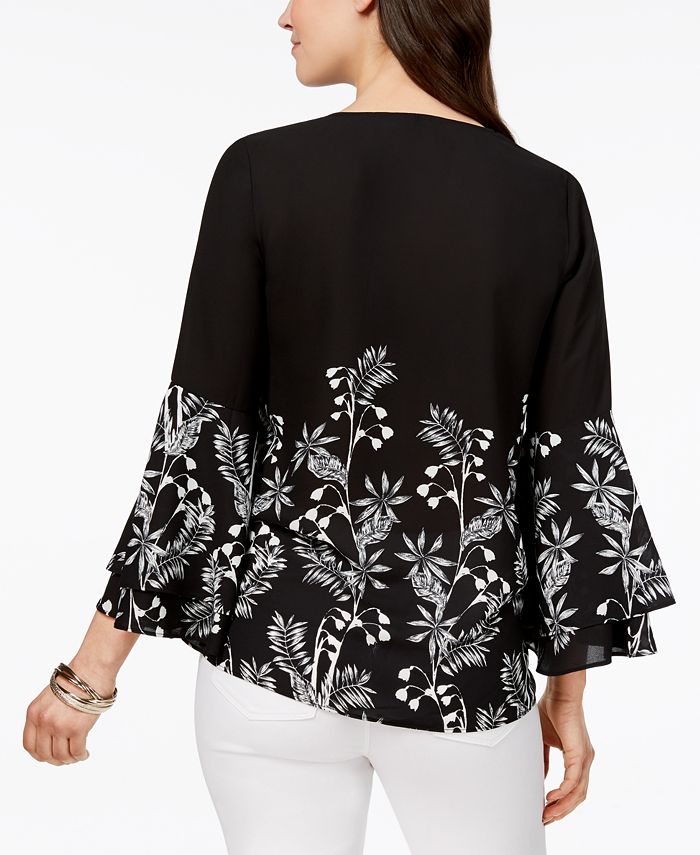 macy's alfani petite tops
