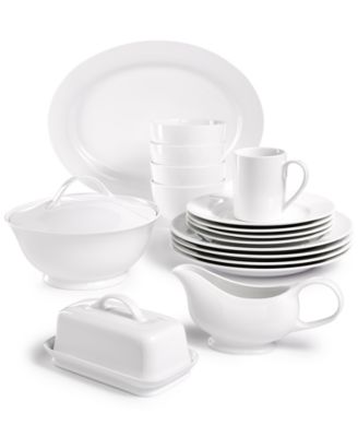 Martha Stewart Collection Whiteware Dinnerware Collection 