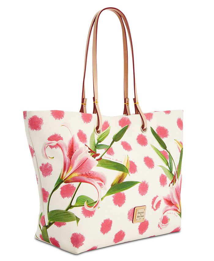 Dooney & Bourke Addison Flower Medium Tote - Macy's