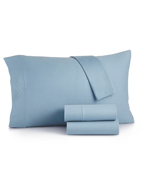 Martha Stewart Collection Jersey 3 Pc Twin Sheet Set Created For