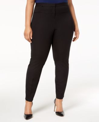 Alfani Plus Size High-Rise Skinny Pants, Created for Macy's - Macy's