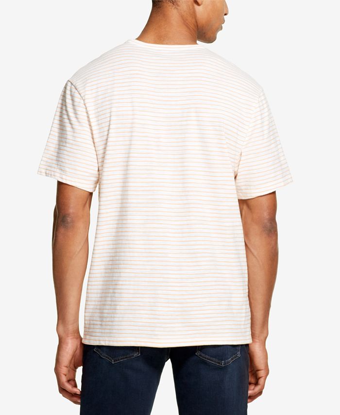 DKNY Men's Textured Stripe VNeck TShirt, Created for Macy's Macy's