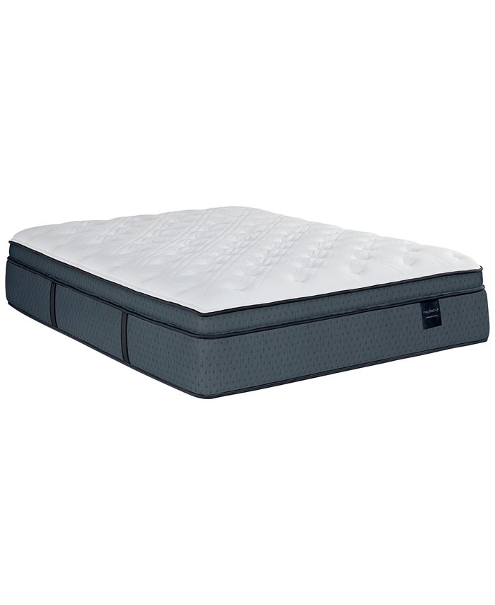 Macybed Lux Lovell 15" Plush Euro Top Hybrid Mattress Set Full