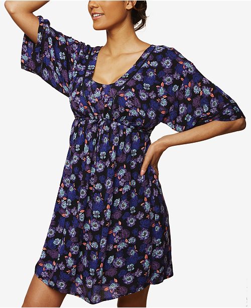 Jessica Simpson Maternity Printed Nursing Dress Reviews