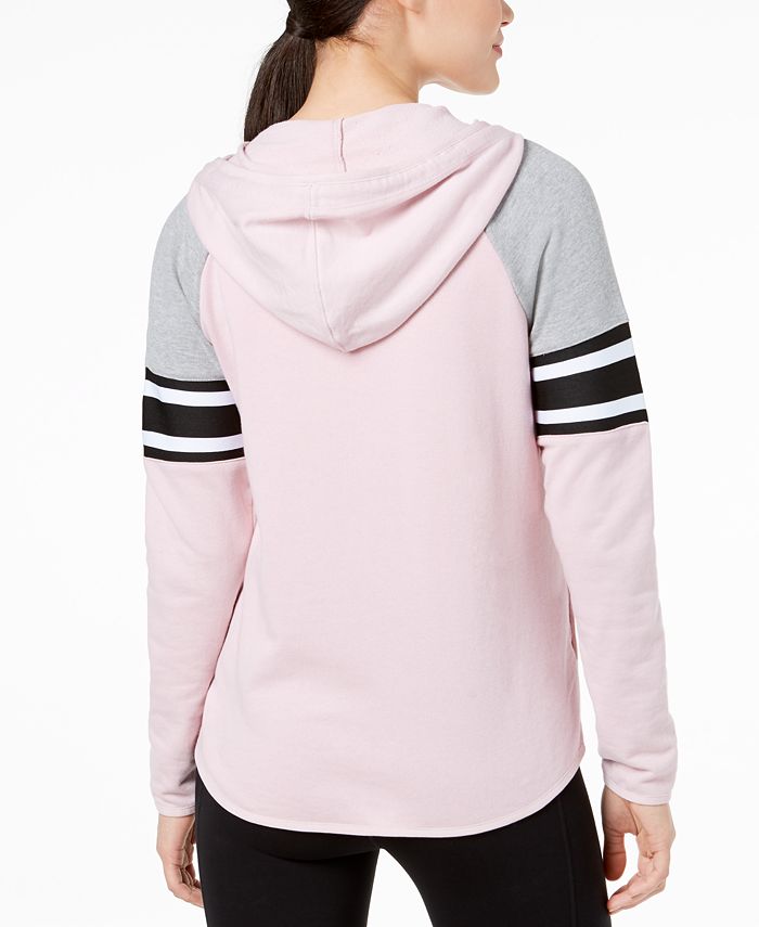 Material Girl Active Juniors' Colorblocked Zip-Up Hoodie, Created for ...