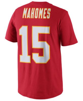 Nike Men's Pat Mahomes Kansas City Chiefs Pride Name and Number T-Shirt ...