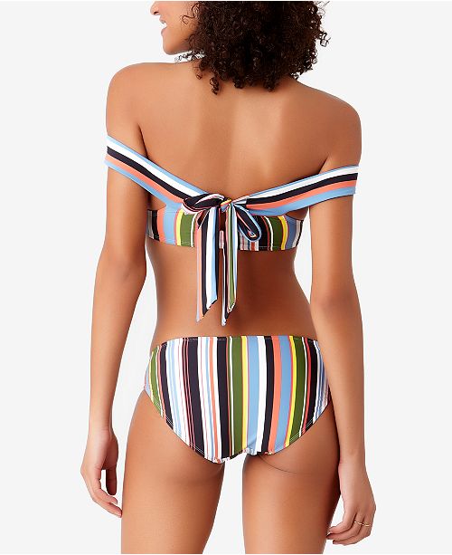 Studio Anne Cole Eyelet String Bikini Bottom main image 1