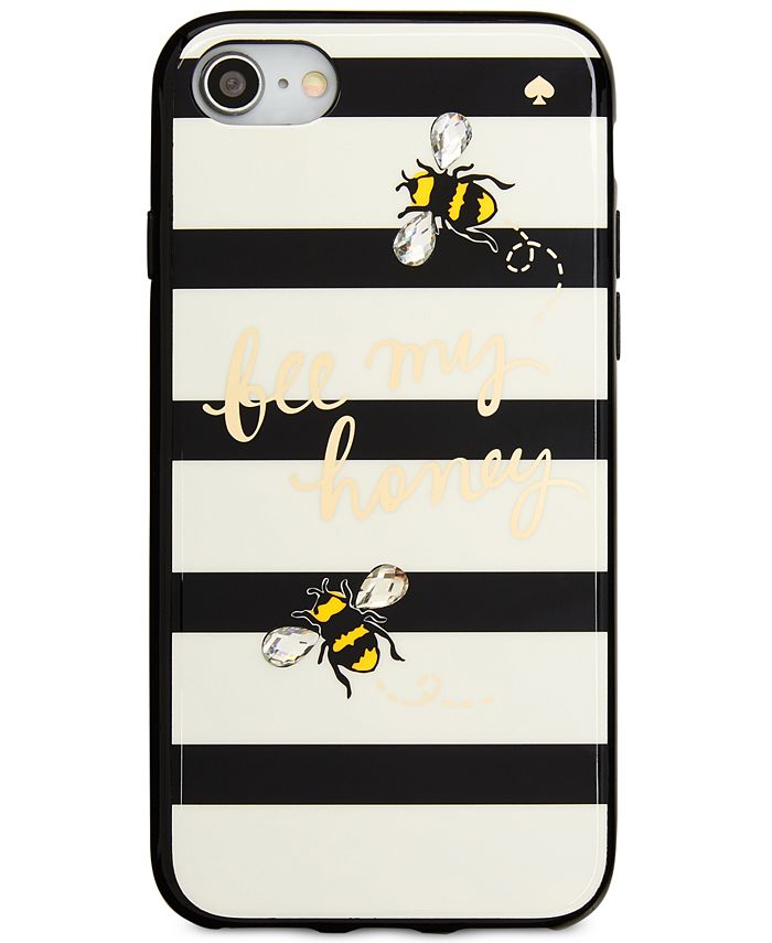 kate spade new york Jeweled Bee My Honey iPhone 8 Case & Reviews - Handbags  & Accessories - Macy's
