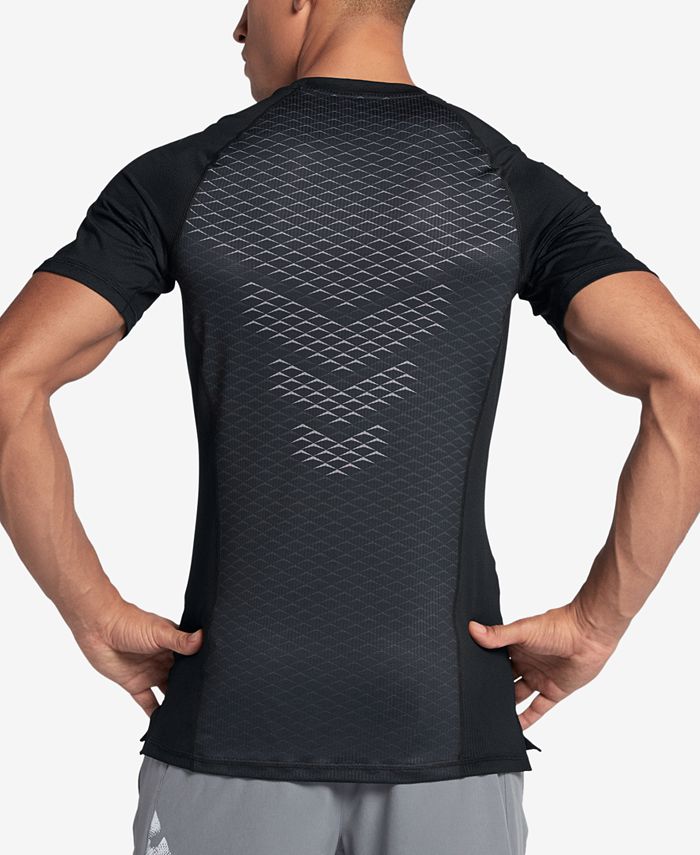Autor Ocurrencia principalmente Nike Men's Pro HyperCool Fitted T-Shirt & Reviews - T-Shirts - Men - Macy's