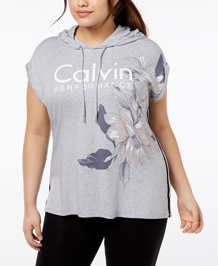 Plus size calvin klein hoodie Clearance