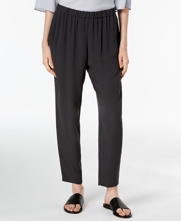 Eileen Fisher Silk Slouchy Ankle Pants & Reviews - Pants & Capris ...