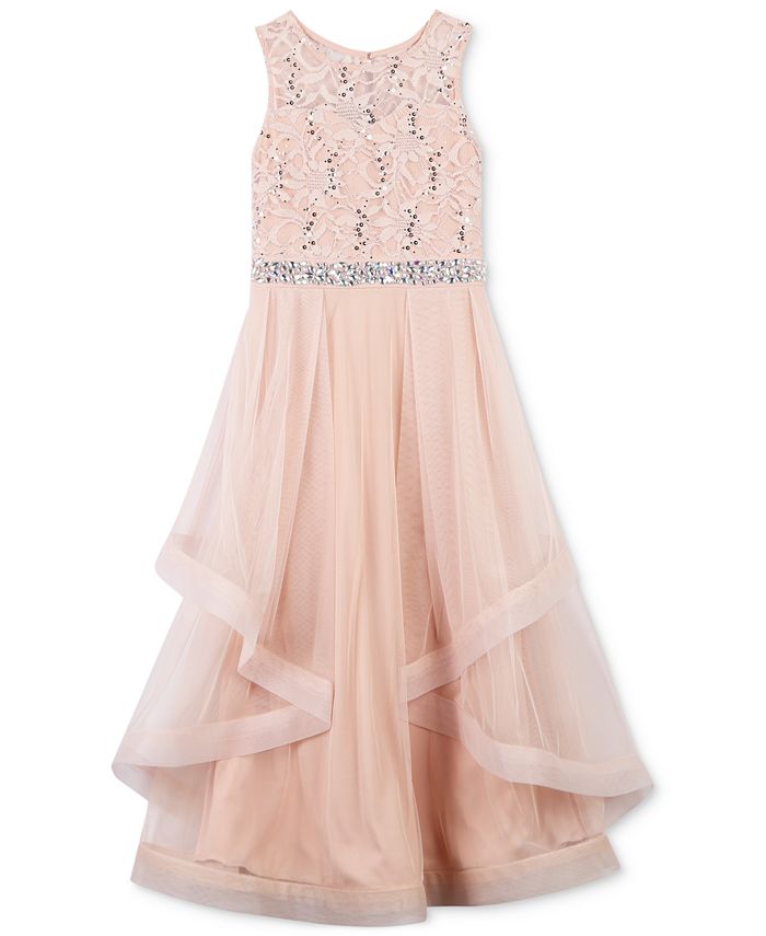 Speechless Sequin Lace Maxi Dress Big Girls Macy s