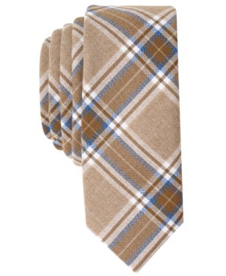 Original Penguin - Men's Inversion Plaid Skinny Tie