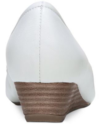 Naturalizer Contrast Peep Toe Wedges