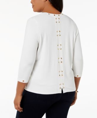 Belldini - Plus Size Embellished Cardigan