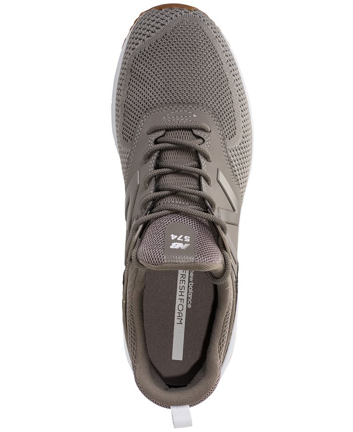New Balance Men's 574 Sport Knit Casual Sneakers from Finish Line Macy's