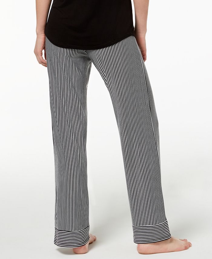 DKNY Striped Pajama Pants - Macy's