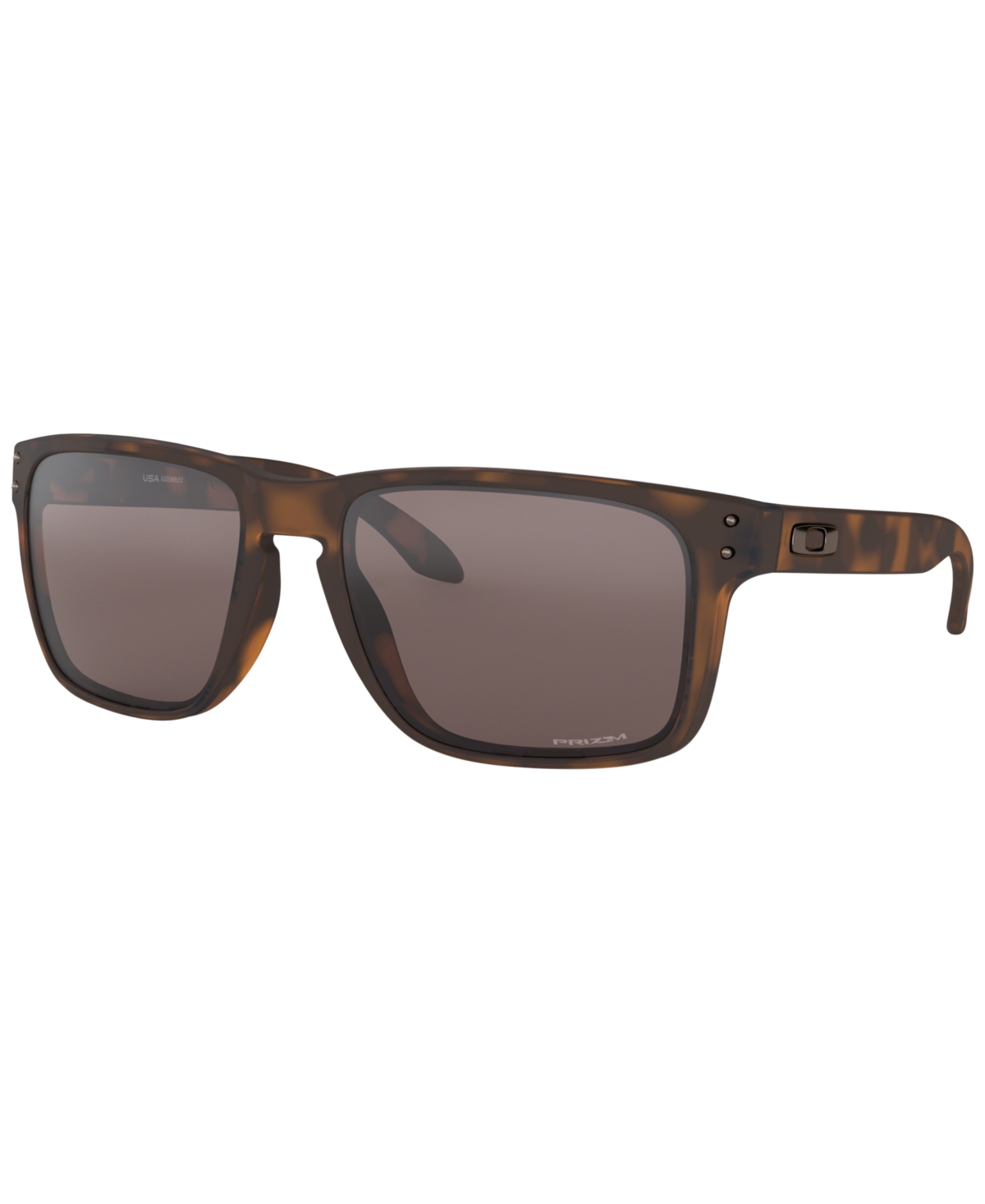 Shop Oakley Polarized Sunglasses , Oo9417 Holbrook Xl In Brown,gray Mirror