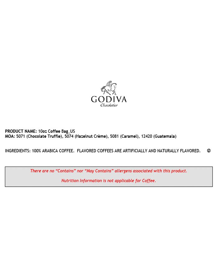 Godiva Chocolate Truffle Ground Coffee Macy's