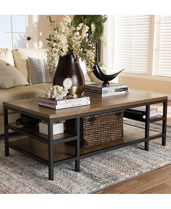 Furniture Caribou Coffee Table & Reviews - Furniture - Macy's