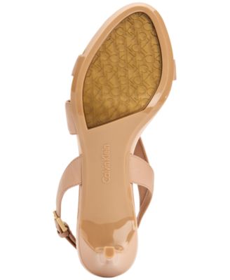 calvin klein women's lancy dress sandals