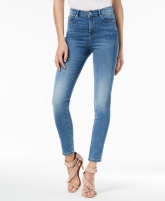 guess high waisted skinny jeans