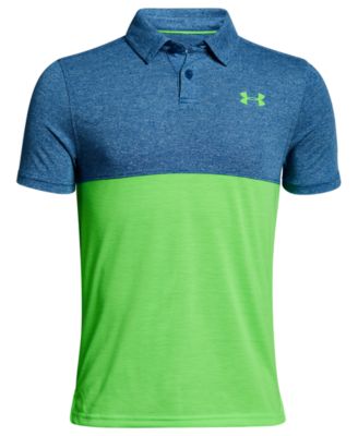 boys under armour polo