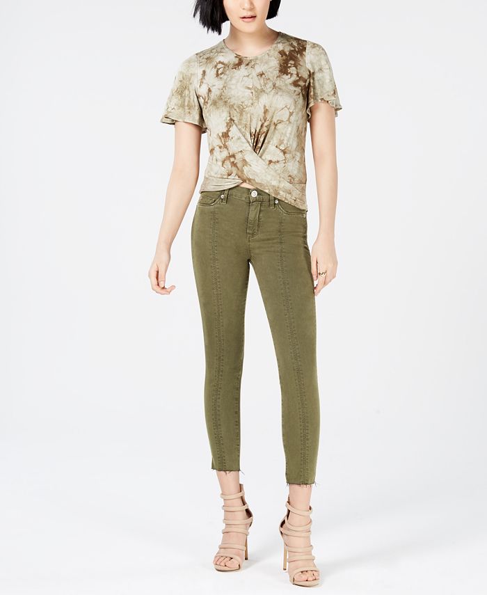 Hudson lace up jeans hotsell